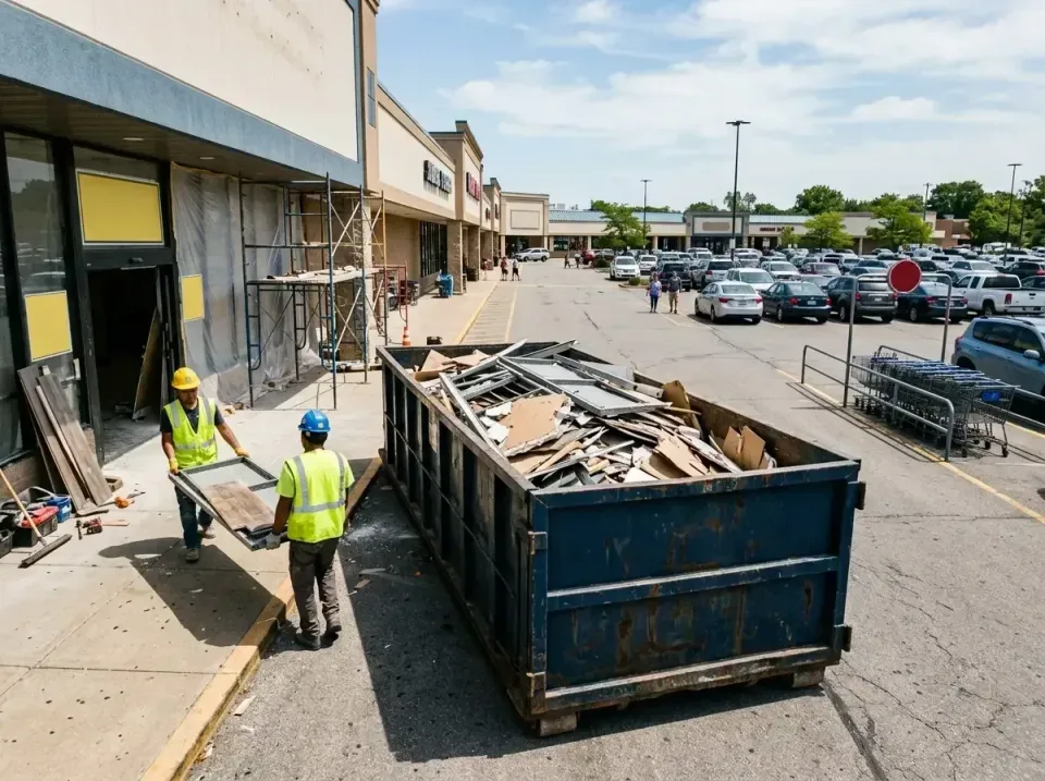 retail-store-renovation-debris-003 — frequently asked questions, Roll-off Dumpster Rentals in Emmett, ID